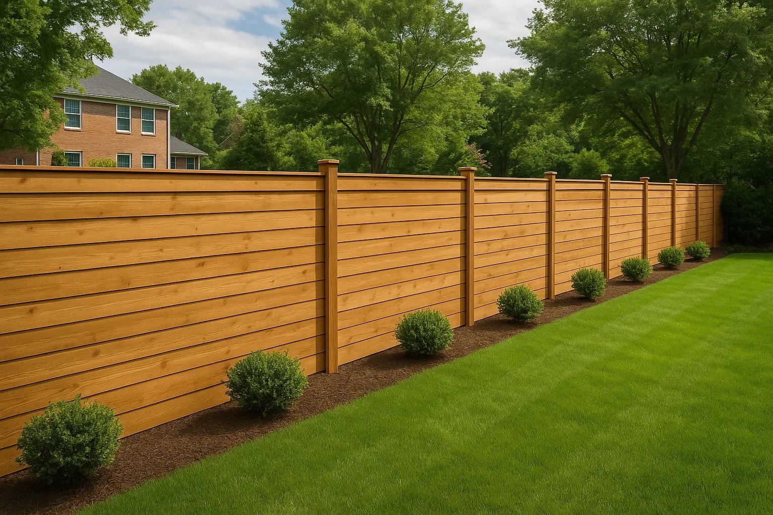 Wood Privacy Fence